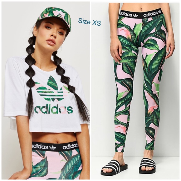 adidas Other - 🎋Adidas Originals xFarm Big Leaf Outfit 🌊